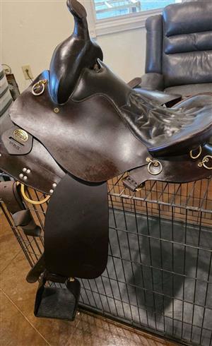 16" Saddle King Handmade Endurance Saddle – Brown Leather – Brand New