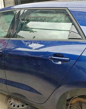 AUDI A1 LEFT REAR DOOR 