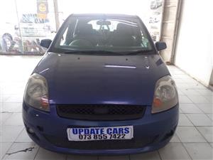 2006 FORD FIESTA 1.6TDI  MANUAL BLUE  Color DIESEL SPARE KEY. 98.000KM 
