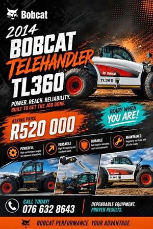 Bobcat TL360 Telehandler