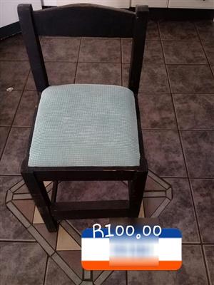Dark wooden chair for sale