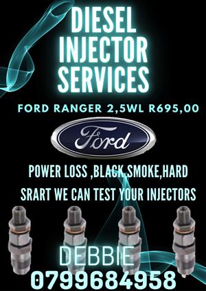 FORD RANGER 2,5WL INJECTOR SERVICES