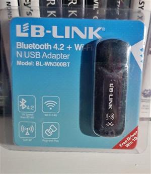 Wifi + Bluetooth 2 in 1 USB Adapter Brand New