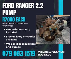 FORD RANGER 2.2 PUMP FOR SALE WITH WARRANTY INCLUDED 