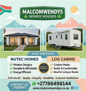 Wendy house and Nutect house for sale