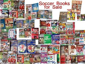 Soccer Books for Sale choose and make an offer 