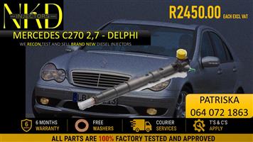 MERCEDES C270 - DIESEL INJECTORS -QUALITY YOU CAN TRUST 