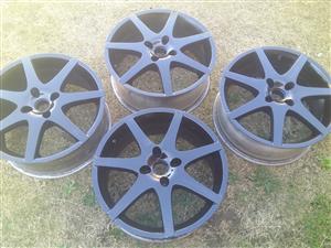17" TSW EVO Rims only for sale or swop