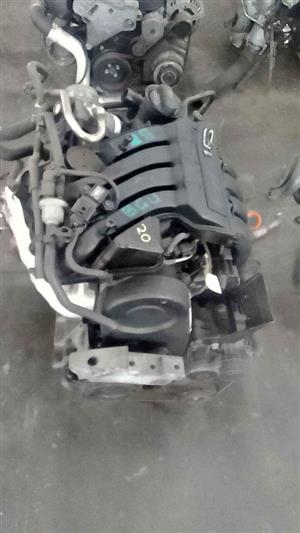 VW BGU 1.6L COMPLETE ENGINE FOR SALE