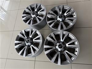 18inch Isuzu D-Max/ X-Rider megs x4