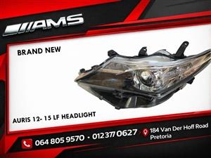  New Toyota Auris 2012–2015 Left Front Headlight