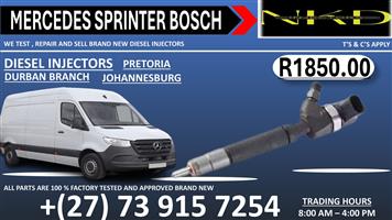 Diesel Injectors Mercedes Sprinter Bosch 