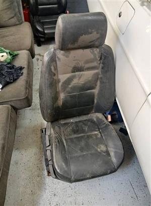 Bmw e36 black front seats