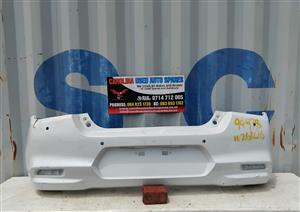 Suzuki Swift hatchback rear/back bumper with Pdc holes (2018-2024)