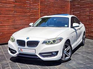 2015 BMW 2 Series 220i Coupe Sport Auto