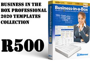 Business in the box professional 2020 templates collection 