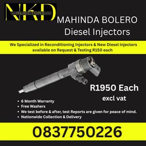 MAHINDRA SCORPIO  DIESEL INJECTORS FOR SALE