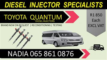 TOYOTA QUANTUM DIESEL INJECTORS FOR SALE - EXCELLENT CONDITION