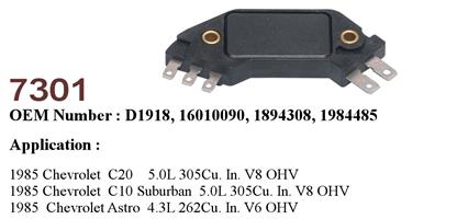 Ignition Modules for Honda, Chev, Mitsubishi, Volvo