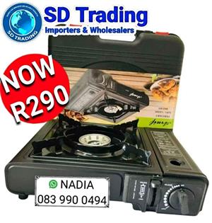 Portable Gas Stove with Travel Case