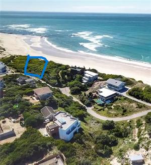 Beachfront Plot, Great Investment, Paradise Beach, Jeffreys Bay