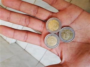 Used, Nelson Mandela R5 coins for sale for sale  Johannesburg - East Rand