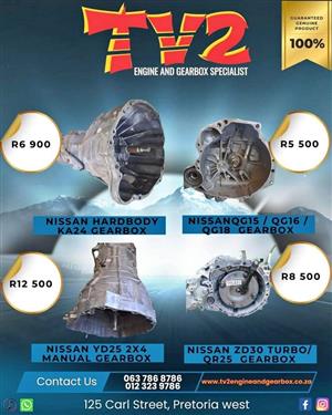 Nissan and isuzu gearboxes for sale