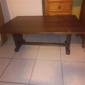 COFFEE TABLE - SOLID SLEEPER WOOD