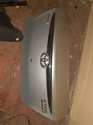 TOYOTA ETOS BOOT AVAILABLE