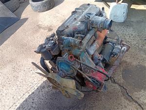 Isuzu npr 314 ADE non turbo complete engine plug and play
