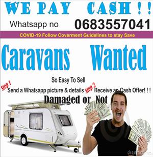 *Caravans wanted