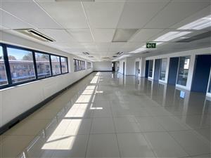 Modern, clean, fully fitted, bright office space available for rent in RandjesPark.