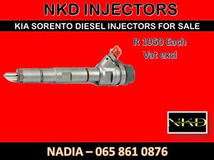 KIA SORENTO DIESEL INJECTORS FOR SALE ON SERVICE EXCHANGE OR RECONDITIONING