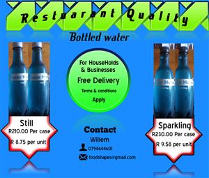 Restaurant Quality Bottled Water For Sale