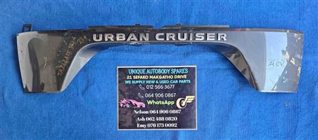 Toyota Urban Cruiser Tailgate Trim 2023 +