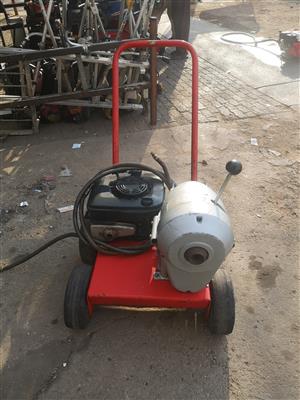 Petrol Ridgid drain cleaning machine