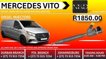 Mercedes Vito Diesel Injectors 