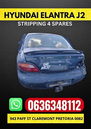 Hyundai Elantra j2 stripping for spares 
