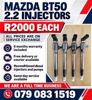 MAZDA BT50 2.2 INJECTORS FOR SALE WITH WARRANTY 