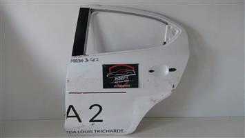 Mazda 3 left rear door