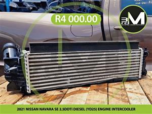 2021 NISSAN NAVARA SE 2.5DDTi DIESEL (YD25) ENGINE INTERCOOLER