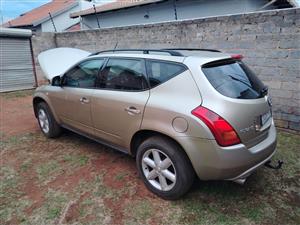 Nissan murano 2007 3ltr auto 