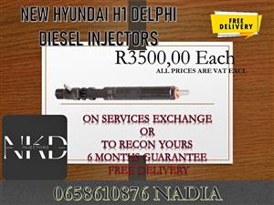 NEW HYUNDAI DELPHI DIESEL INJECTORS FOR SALE /EXCHANGE OPTIONS