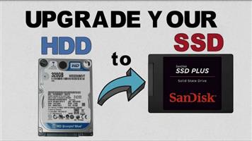 Upgrade to ssd 
