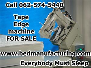.Mattress sewing edge machine