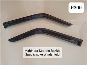 Mahindra Scorpio Bakkie Front Smoke Colour Windshields