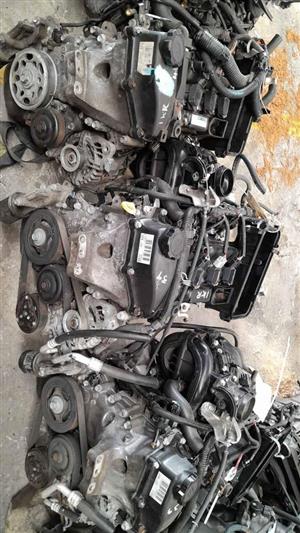 TOYOTA YARIS 1KR ENGINES FOR SALE