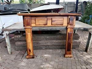 Pine Sleeper hout omranding