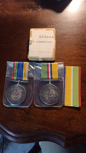 Anglo War medal group 