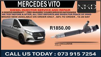 Mercedes Vito Diesel Injectors 